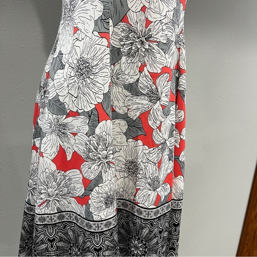 Adorne Floral Sleeveless mini Dress size 4P‎ - Picture 4 of 13